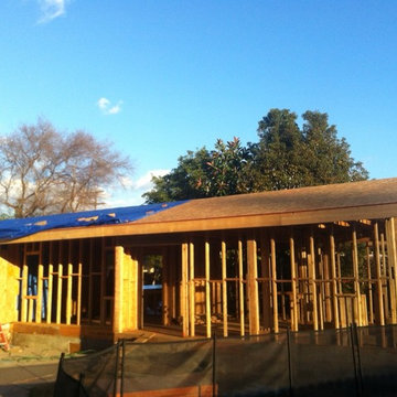 Rear Addition - 900 sqft Living Room and Master Suite