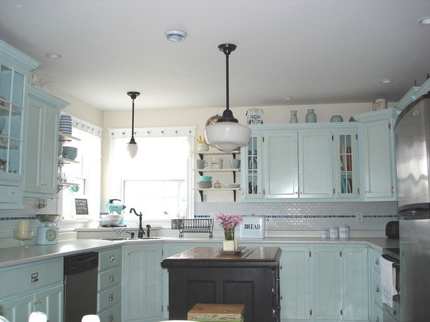 American Traditional Kitchen Restyled Home