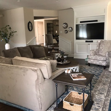A neutral family room