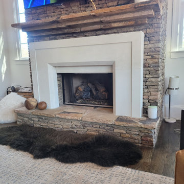 cast stone fireplace surrounds