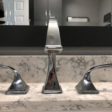 Sink Fixture -Completed Guilford CT Master Bathroom