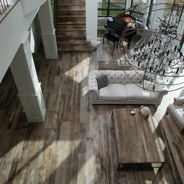 A Barn on a Floor: Reclaimed, Rustic Beauty