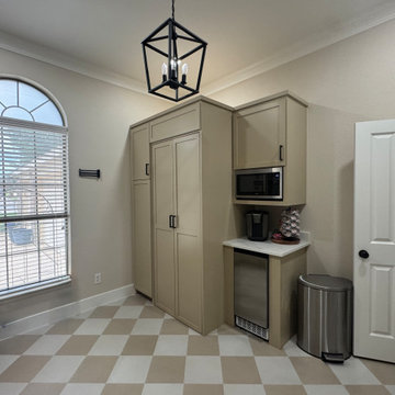 Laundry Area and Coffee Bar