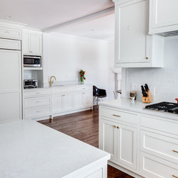 Short Hills, NJ &ndash; Transitional &ndash; White Kitchen Cabinets - Kitchen Cabinetry