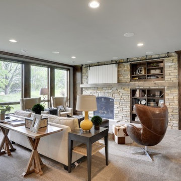 Fireplace Room – 2015 Artisan Home Tour – Black Oaks