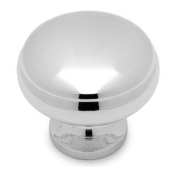 Cosmas - Cosmas 1438CH Polished Chrome 1-3/16&rdquo; Diameter Cabinet Knob [25-PACK] - Cabinet And Drawer Knobs