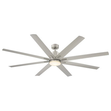 Savoy 72-5045-8SV-SN, Bluffton 72" 8 Blade Ceiling Fan