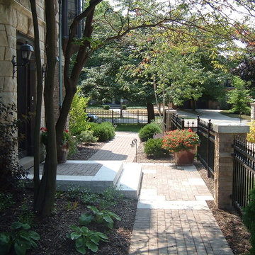 Walkway to the front door