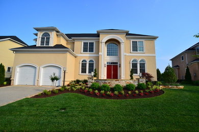 This is an example of a mediterranean exterior in DC Metro.