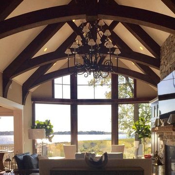 Arch beams and corbels