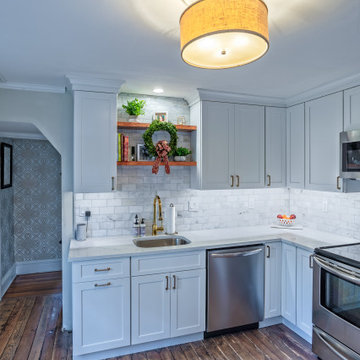 Bright Small Kitchen by Lauren