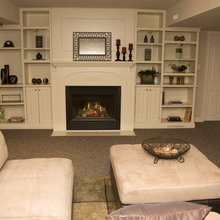 Bookshelf staging