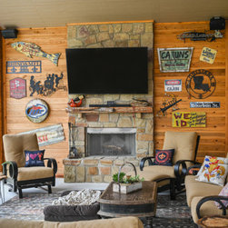 Outdoor Entertaining Area - Outdoor Fireplaces