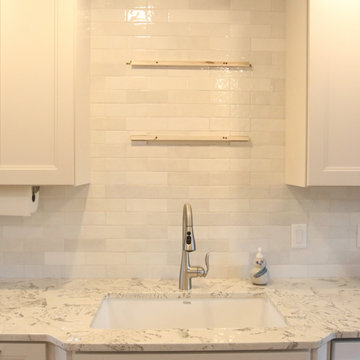 Kitchen Subway Tile Backsplash Project