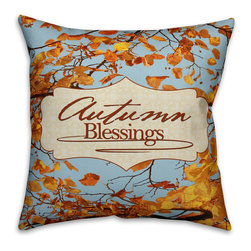Autumn Blessings Pillow - Products