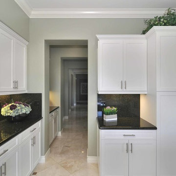 Kitchen: Shaker Sarasota Chalk White Silk