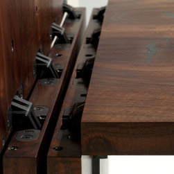 Folding Walnut Dining Table - Products