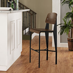 Modway Cabin Bar Stool - Wine And Bar Cabinets