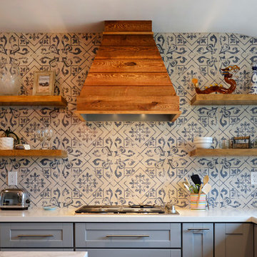 Transitional Kitchen + Bathrooms + Doggy Bath Station