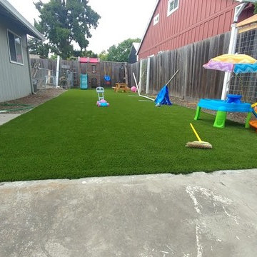 Artificial Grass Installations with Purchase Green