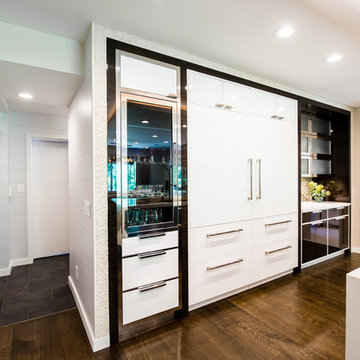 Bold & Beckoning Modern Kitchen Addition and Renovation
