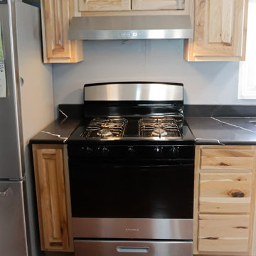 Bailey's Cabinets and Wellborn Forest create a "Judson" door style!