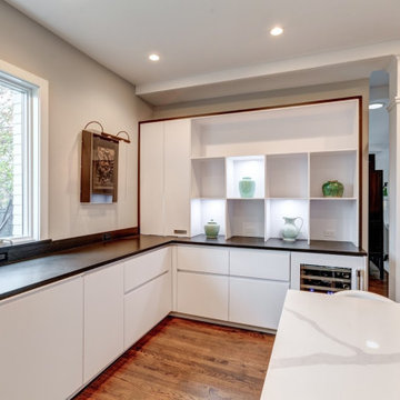Picture perfect bright and dark Family oriented kitchen in Greenwich CT (2019)