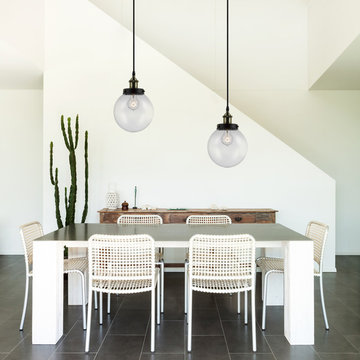 Novogratz Daario 1-Light Bronze & Antique Brass Detail Pendant