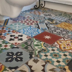 Moroccan encaustic tiles - Bath Products