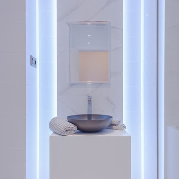 Lavado de cara integral: de piso oscuro a un hogar fresco.