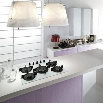 Modern Italian Custom Made Kitchens by LUBE