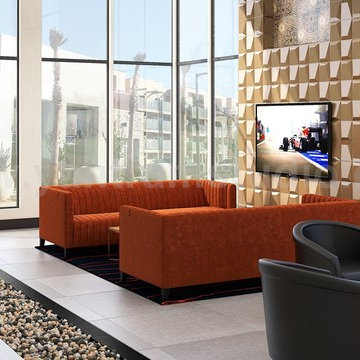 Impressive lobby ideas of 3d interior designers by Architectural Design Studio