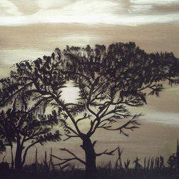Black Silhoulette Tree - Products