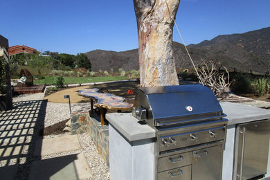 Example of a trendy home design design in Los Angeles