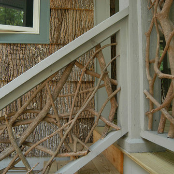 Bark House® Handrails - Rhododendron Weave