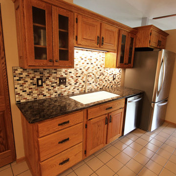 Kitchen Update with The Galley Workstation, Countertops & Backsplash ~ Brecksvil