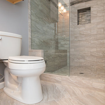 Reston townhouse classic bath