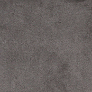 Gray Microsuede Suede Upholstery Fabric By The Yard