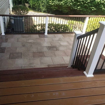 New Jersey Tile Decking Project - Oak