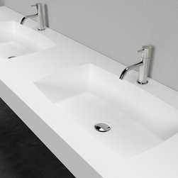 GEMMA Integrated Sinks by Antonio Lupi - Bathroom Fixtures