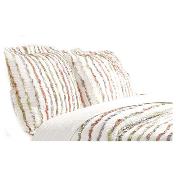 Greenland Bella Ruffle Standard Sham, King