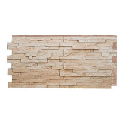 145-MESA STACKED SLATE WALL PANEL - 24"H - Wall Panels
