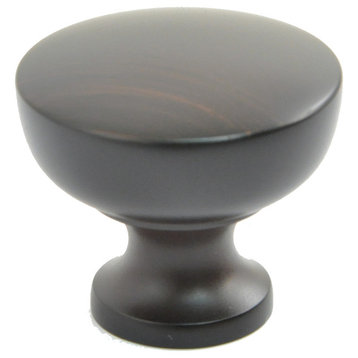 1-1/8" Round Knob, Oil Rubbed Bronze