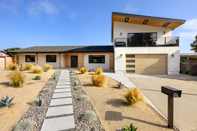 Inspiration for a modern exterior home remodel in San Luis Obispo