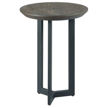Hammary Graystone Round Chairside Table