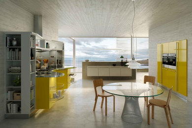 Trendy kitchen photo in New York