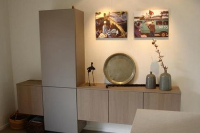 Home design - small modern home design idea in Amsterdam