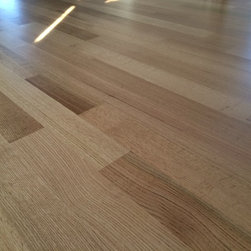 Rift and Quartersawn Red Oak,  Polyurethane Finish - Hardwood Flooring