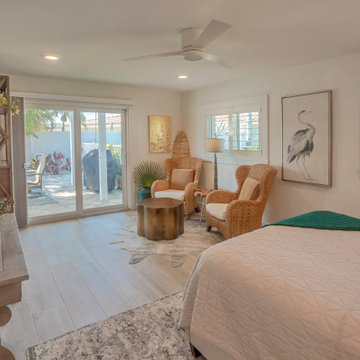 Coastal Bedroom Retreat with Natural Textures and Modern Simplicity