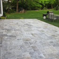 Silver travertine - Wall And Floor Tile